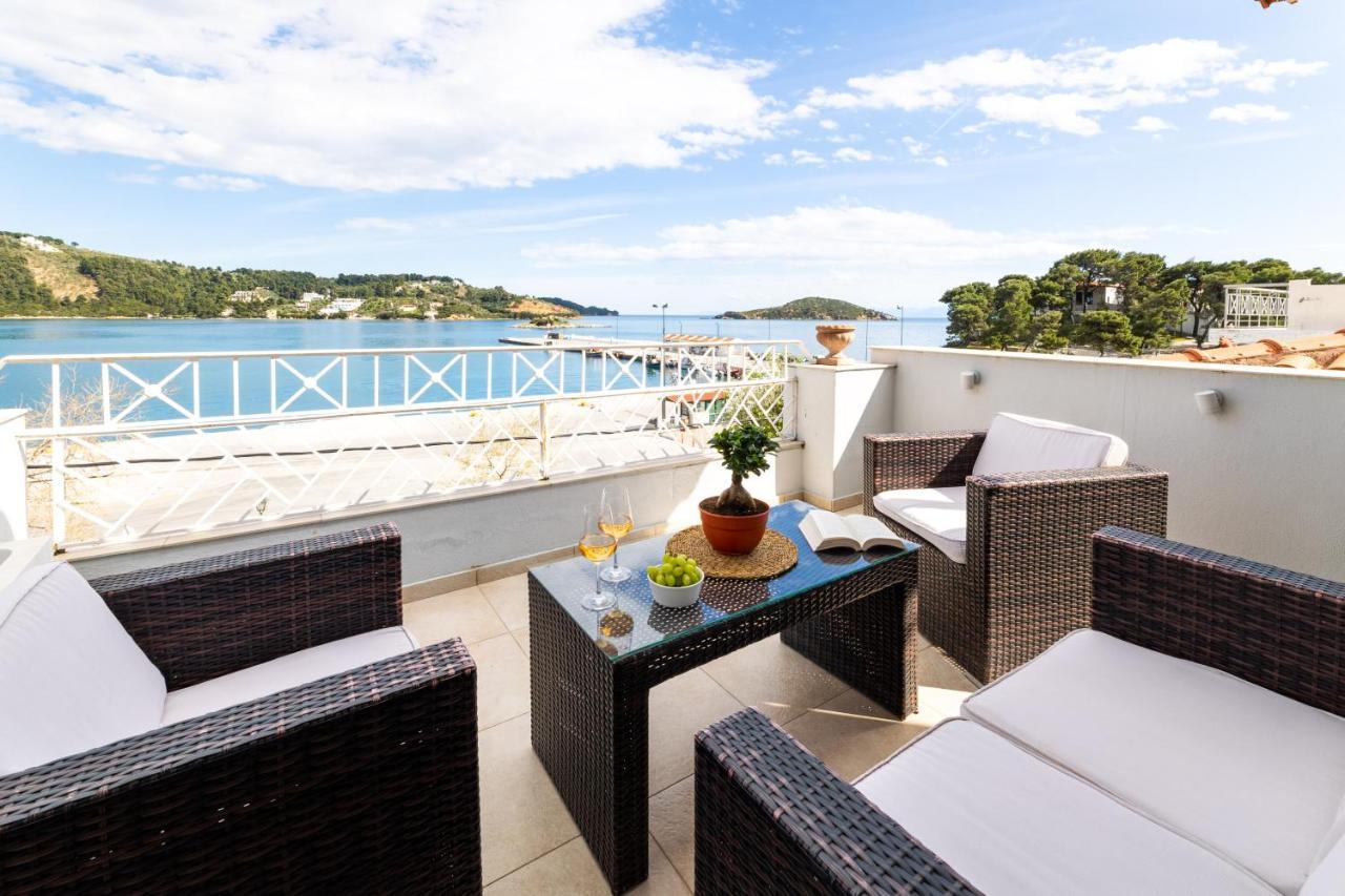 Casa Blue Sea View, Philian Collection Apartment Скиатос Екстериор снимка